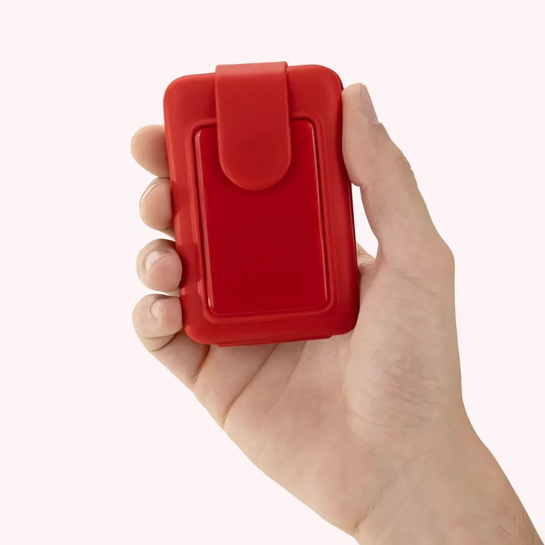 Minimalista pénztárca RFID védelemmel és kompakt kártyatartó kialakítással