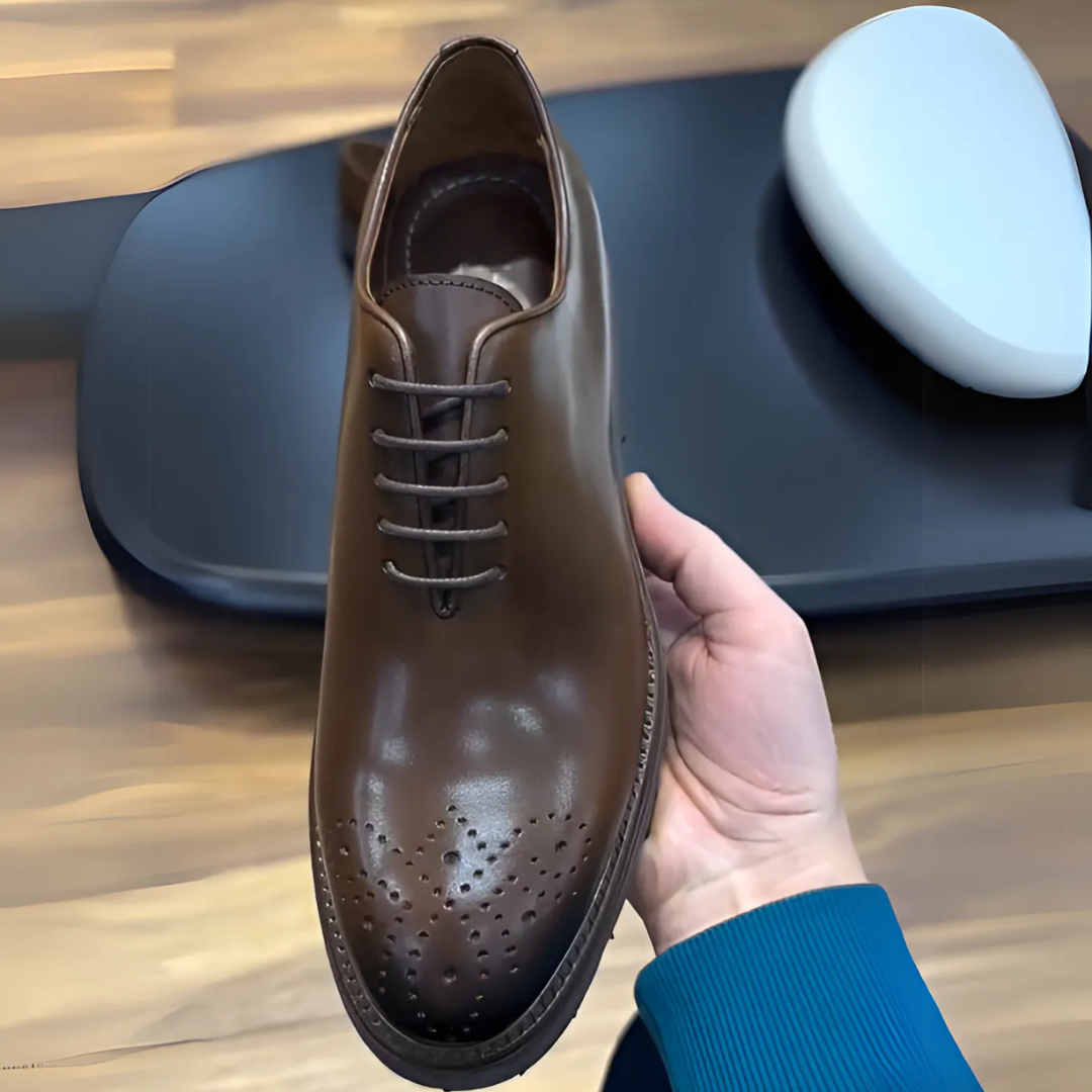 Ergonómikus talpú bőr mokaszin férfiaknak®