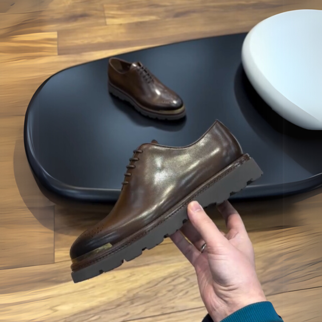 Ergonómikus talpú bőr mokaszin férfiaknak®